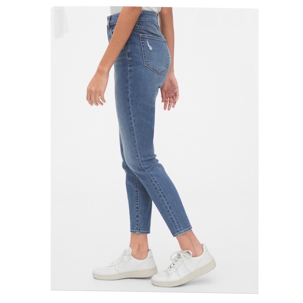 GAP High Rise Curvy True Skinny Ankle Jeans 25P